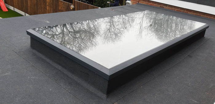 Framed Flat Glass Rooflight - (2-3 Working Days Delivery for Selected Sizes)