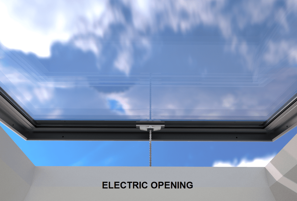 Buy Manual & Electric Opening Glass Rooflights & Skylights – Rooflights ...