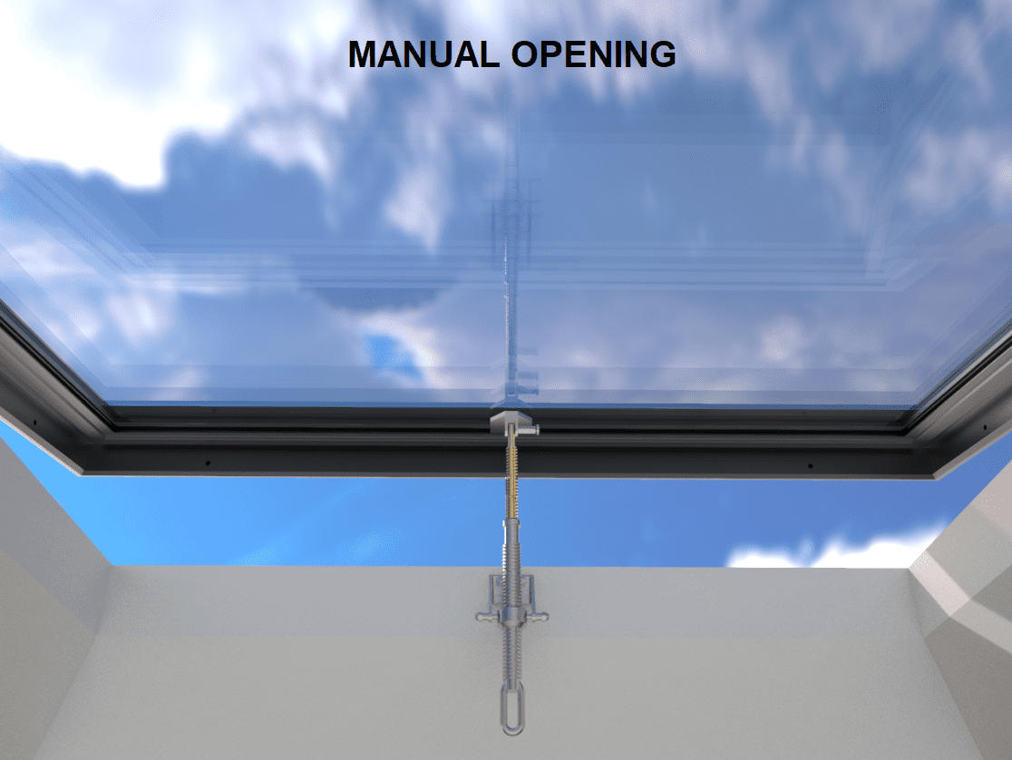 passage Indflydelsesrig vand Buy Manual & Electric Opening Glass Rooflights & Skylights – Rooflights & Roof  Lanterns